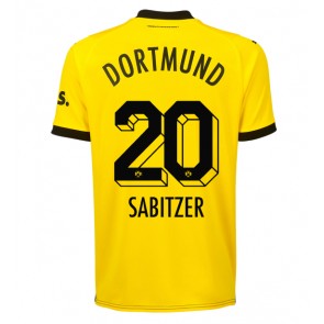Borussia Dortmund Marcel Sabitzer #20 Hemmatröja 2023-24 Kortärmad